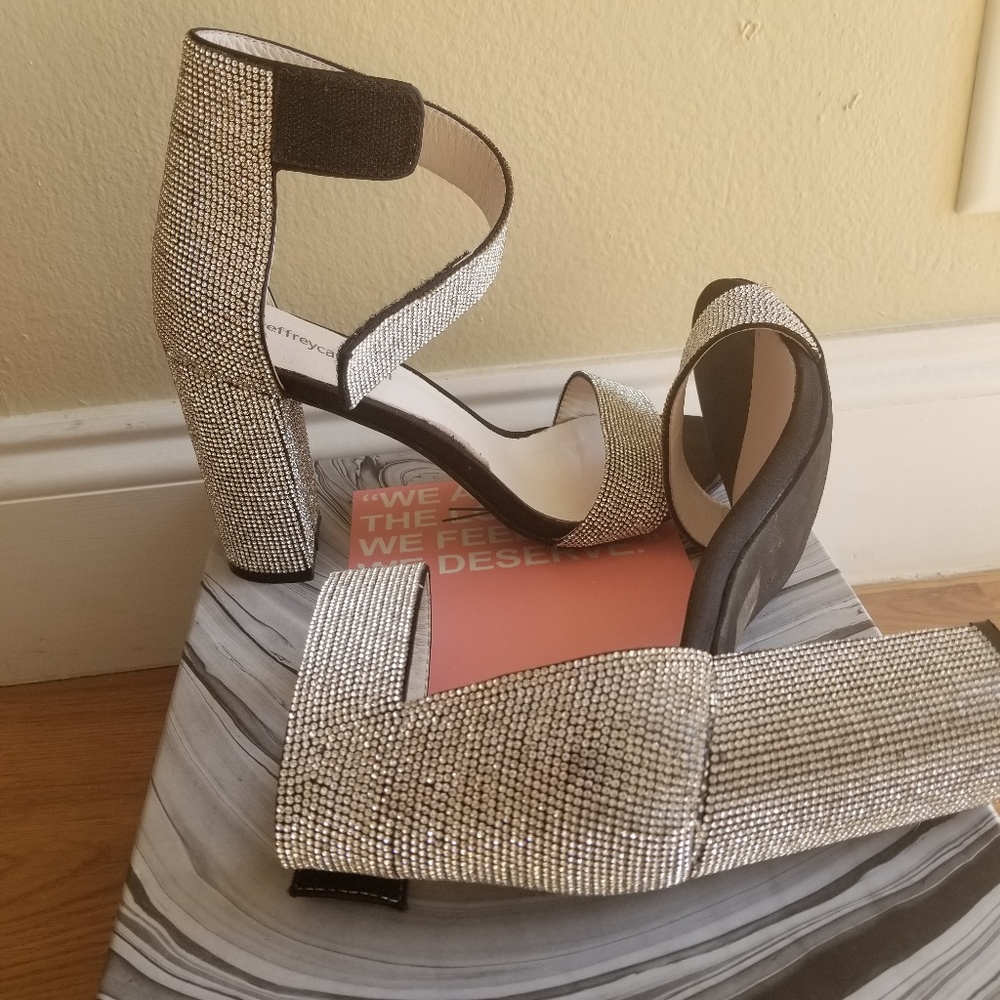 Jeffrey Campbell Open-Toe Formal Pumps - image 1